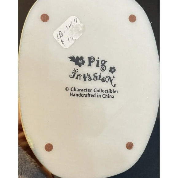 Pig Invasion Pigcasso Collectible Figurine Farm Anthropomorphic Decor 2001‎ - Picture 5 of 7